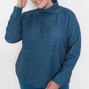 NWT Blue LIVI Cowlneck Pullover Size 18-20